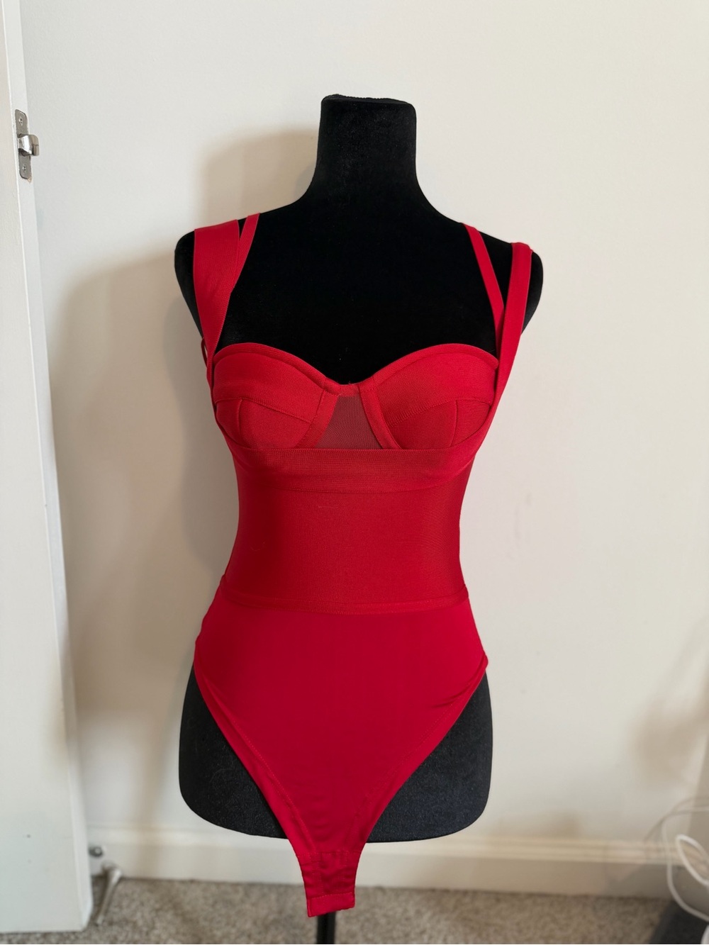Red Bodysuit - Picture 2 of 2